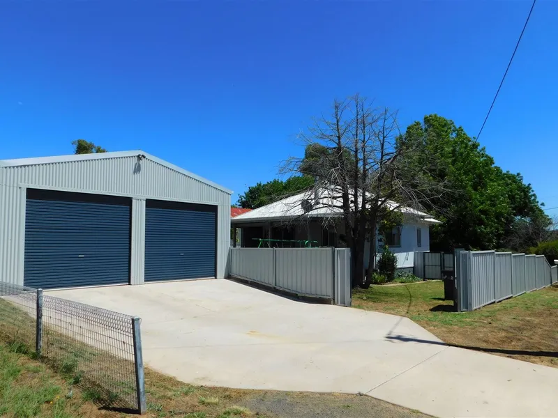 And All Round Package. House and SHED !