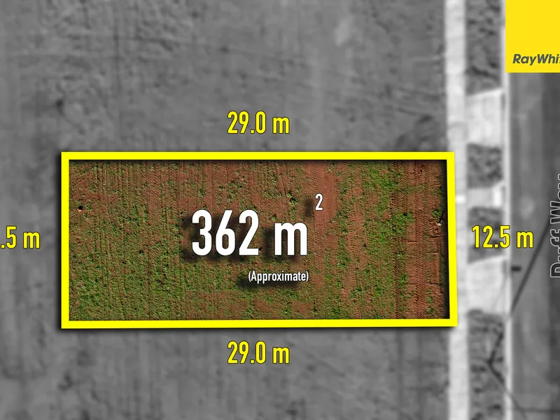 BUILD YOUR DREAM HOME on 362m² APPROX of TITLED LAND