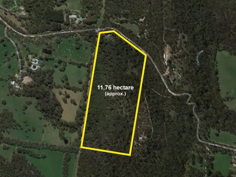 Stunning Harkaway land with astonishing potential