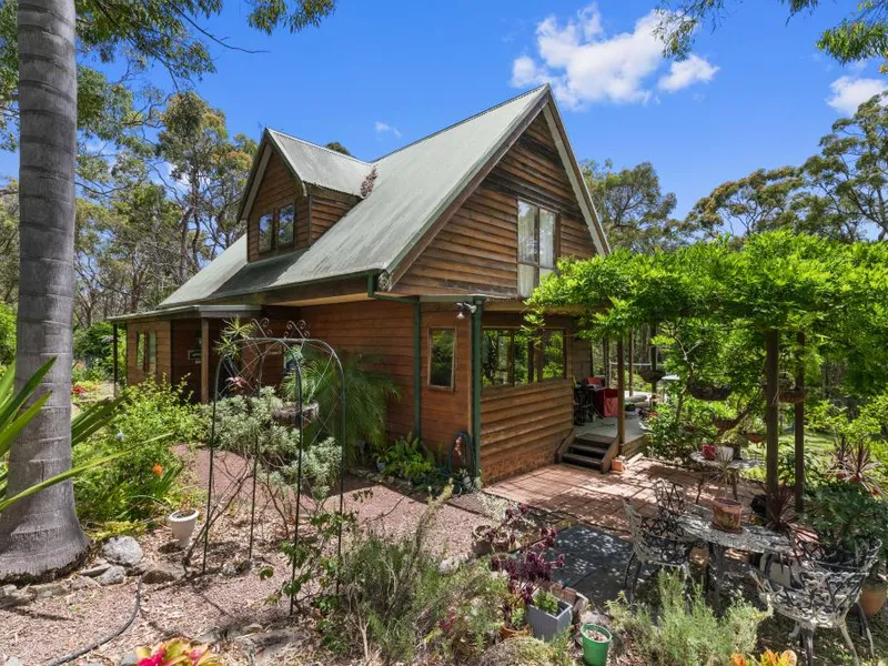 SECLUDED RETREAT - ALMOST 2 ACRES