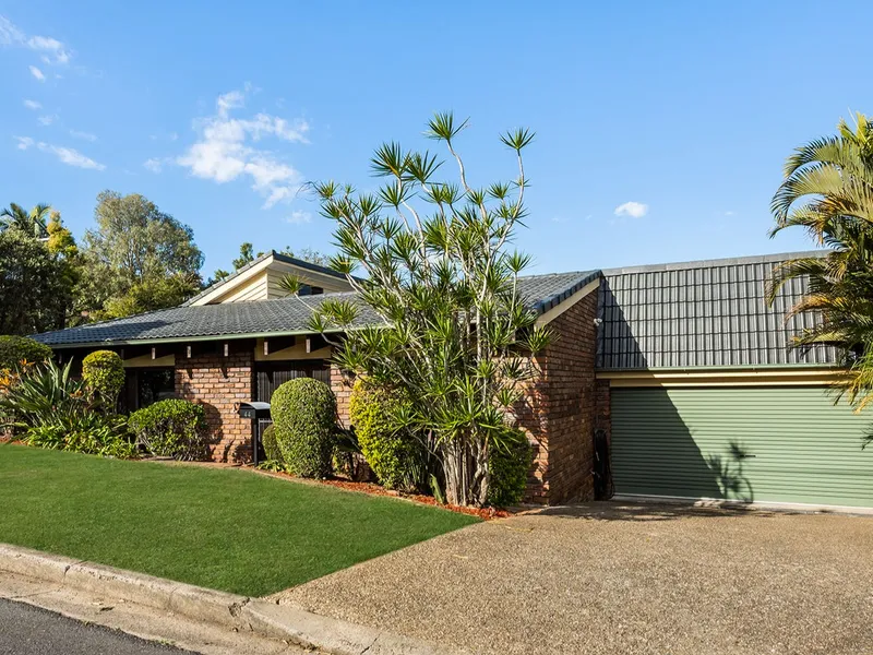 Mid-century style family home.