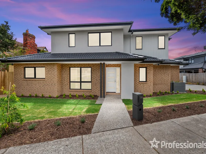 SPARKLING NEW WITH STREET FRONTAGE