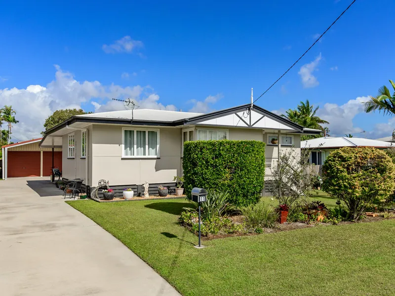 NEWLY REFURBISHED + SHED + CENTRAL LOCATION