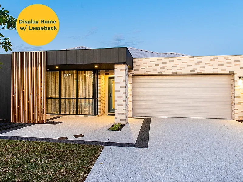 Fly high on Propeller! Brand New Display Home with Leaseback!