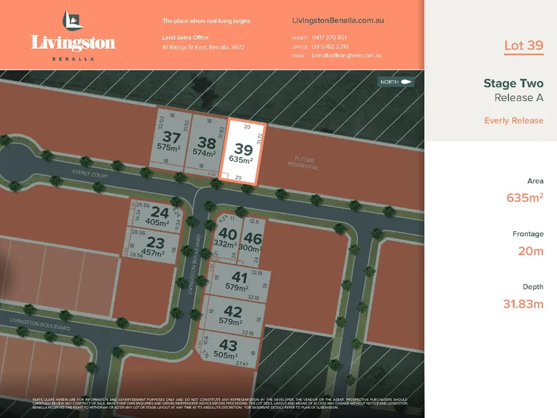 LIVINGSTON BENALLA - The Place Where Real Living Begins