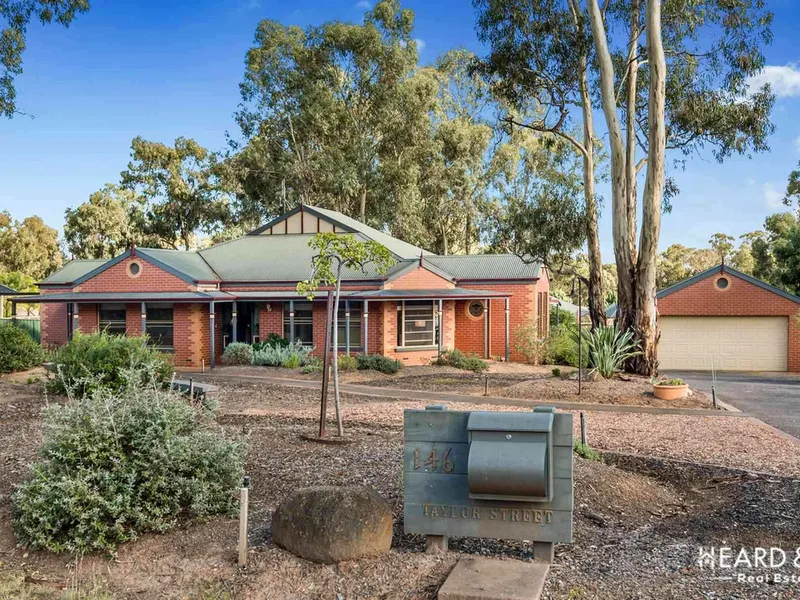 Peaceful setting among the gum trees