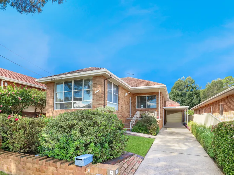 Full Brick Home in the Hurstville Public School Zone