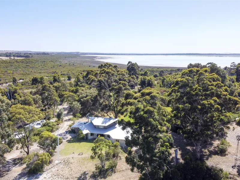 Tranquil sustainable off grid lifestyle on a 20 acre block with a large home.
