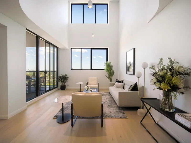 Brand New 2 Bedroom Penthouse with Double Height Ceiling on Herring Rd Macquarie Park