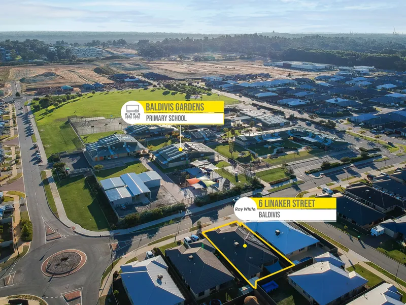 Throw away the keys, perfectly located next to the primary school and a short walk to the spudshed!