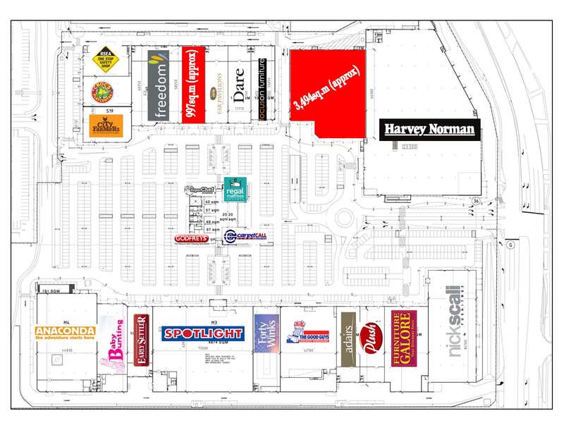 bayside shopping centre map Leased Showroom Bulky Goods At Frankston Power Centre 111 bayside shopping centre map