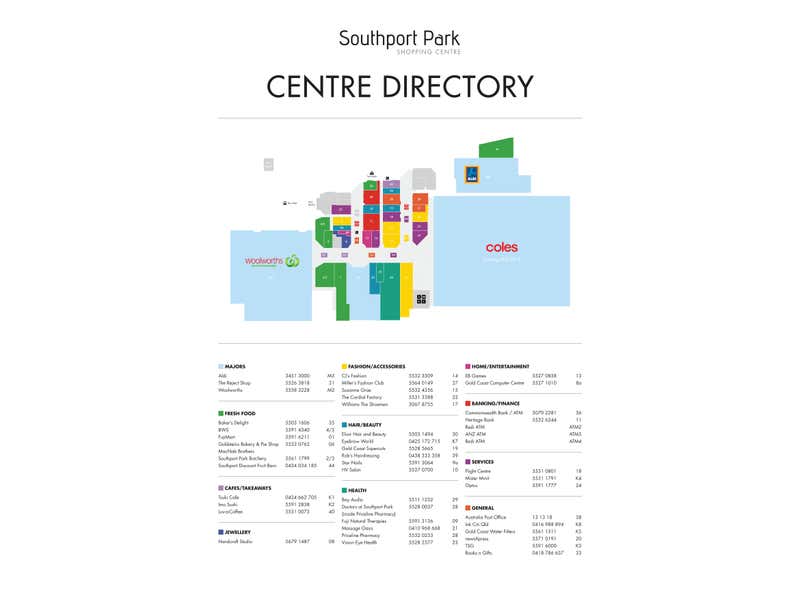 Southport Park, Cnr Ferry Road and Benowa Road Southport QLD 4215 - Floor Plan 1