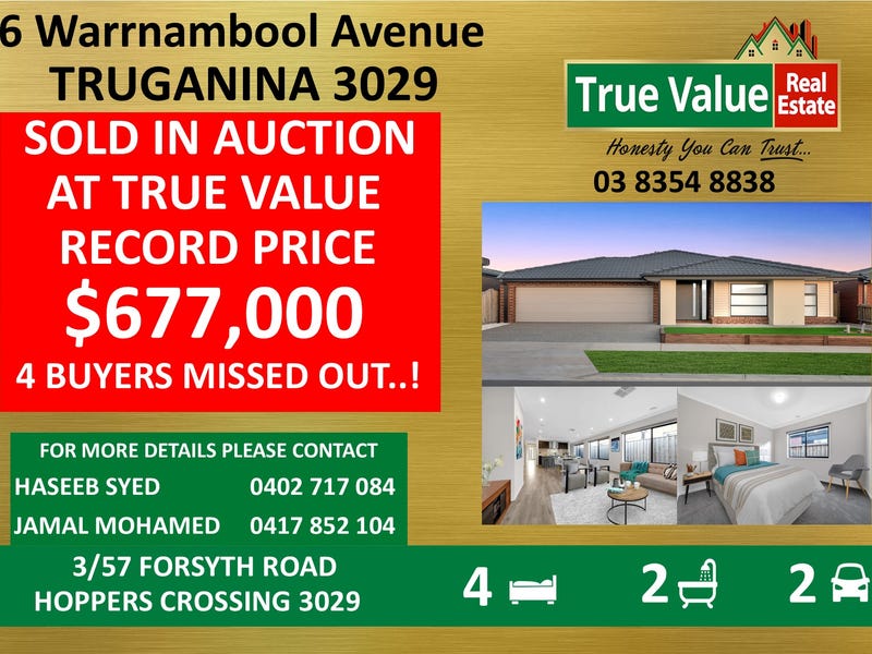 6 Warrnambool Avenue, Truganina, Vic 3029 Property Details