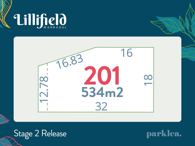 Lot 201, 6 Rosea Street, Warragul, Vic 3820 Residential Land for Sale