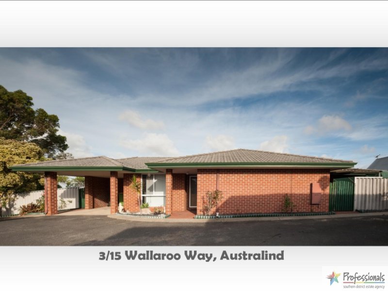 3/15 Wallaroo Way, Australind, WA 6233 Property Details