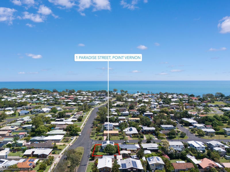 Point Vernon Map 1 Paradise Street, Point Vernon, QLD 4655 - realestate.com.au