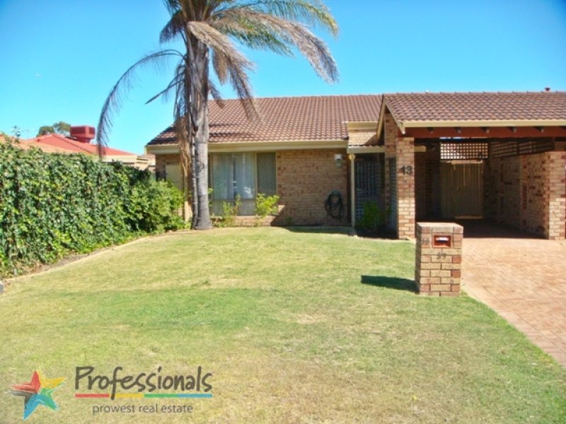 Unit 13 39 Woodmore Road, Langford, WA 6147 Property Details