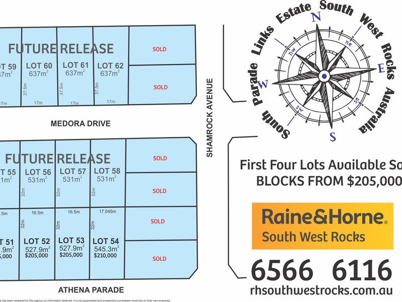 Lot 17, Shamrock Ave, South West Rocks, NSW 2431 Residential Land for Sale Lot 17, Shamrock Ave, South West Rocks, NSW 2431 Residential Land for Sale