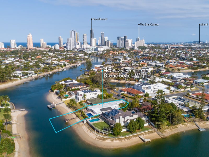45 Beverley Cres, Broadbeach Waters, QLD 4218
