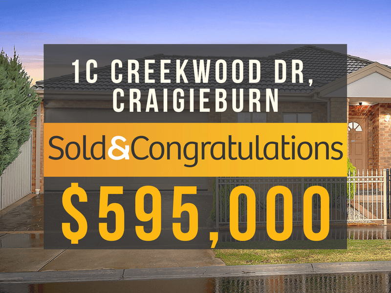 1C Creekwood Drive, Craigieburn, Vic 3064 Property Details