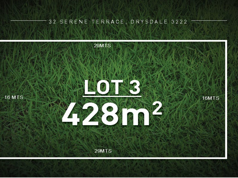 Lot 3, 32 Serene Terrace, Drysdale, Vic 3222