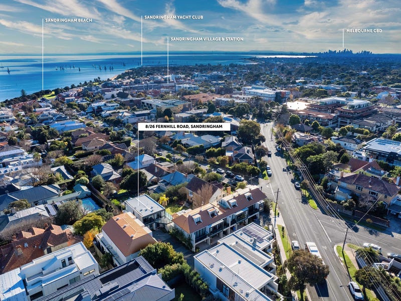 8/26 Fernhill Road, Sandringham, Vic 3191 Townhouse for Sale