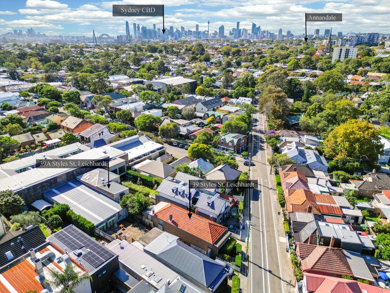 39 & 39A Styles Street, Leichhardt, NSW 2040 House for Sale