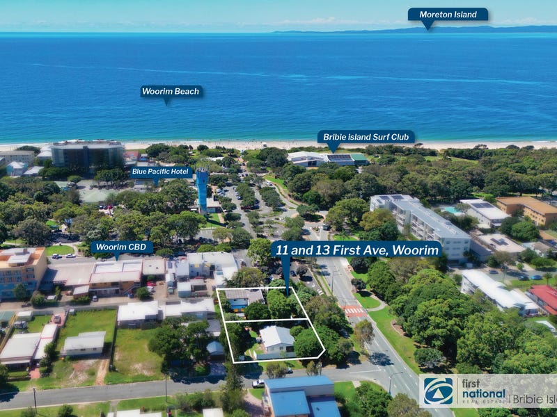 11 and 13 First Avenue, Woorim, Qld 4507 House for Sale realestate