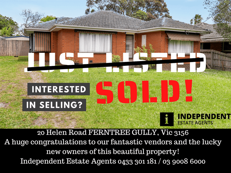 20 Helen Road, Ferntree Gully, VIC 3156