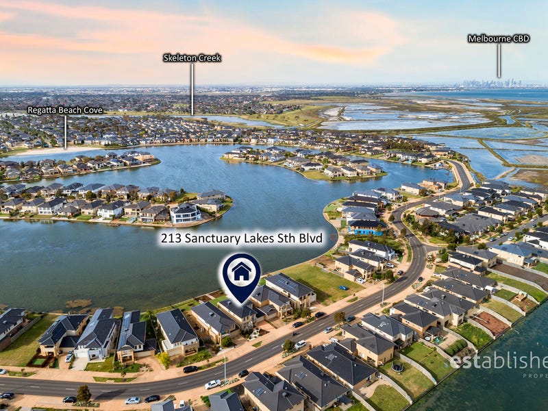 213 Sanctuary Lakes South Boulevard, Point Cook, VIC 3030 realestate