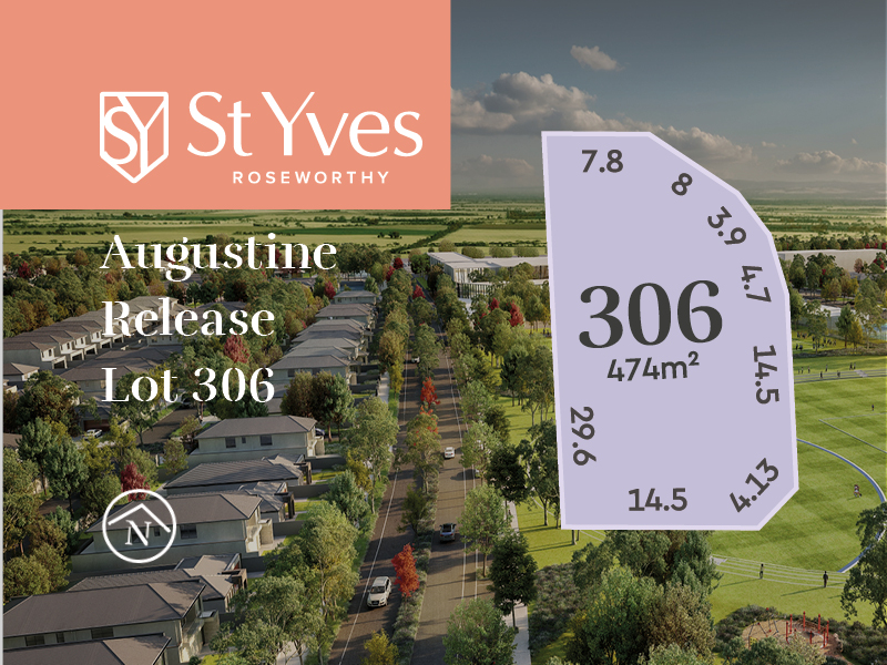 Lot 306, Augustine Drive, St Yves, Roseworthy, SA 5371 Residential Land for Sale realestate