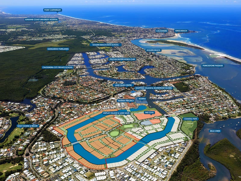 Pelican Waters Land Estate at CLICK TO VIEW PROPERTY FOR SALE