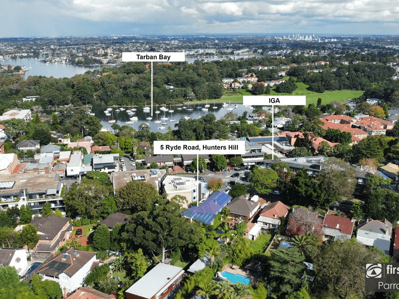 5 Ryde Road, Hunters Hill, NSW 2110 - House for Sale - realestate.com.au 5 Ryde Road, Hunters Hill, NSW 2110