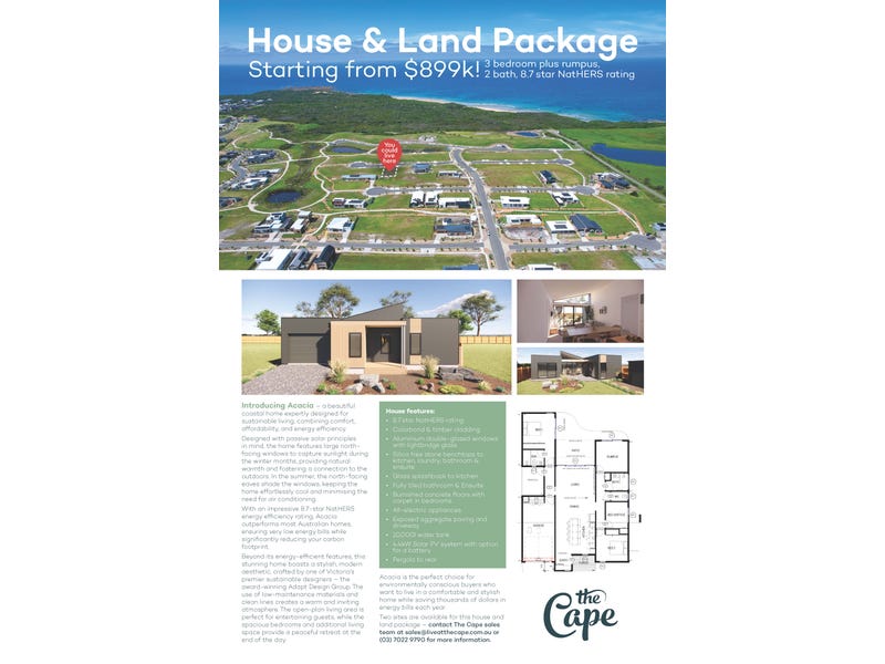 Lot 202, 7 Shadowfax Close, Cape Paterson, Vic 3995 Residential Land