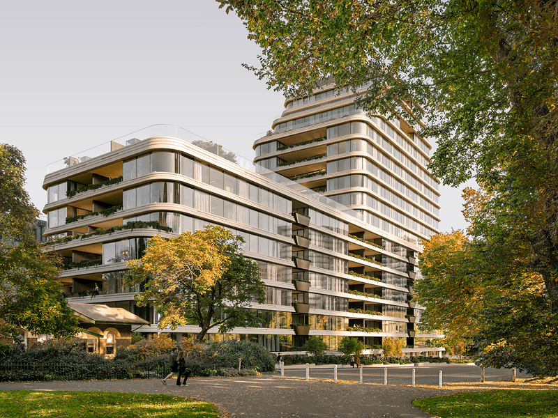 Four Three Seven by Cbus Property New Apartments at 437 St Kilda Road ...