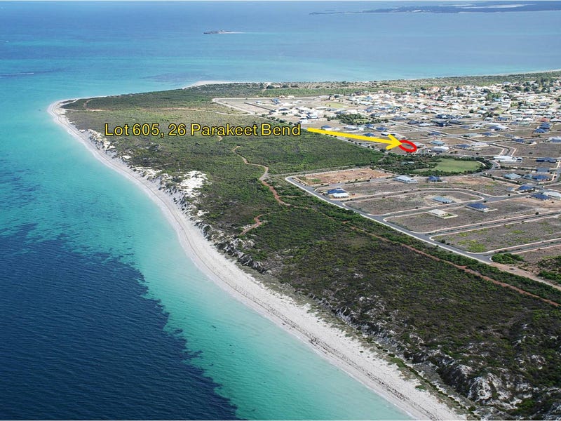 Lot 605, 26 Parakeet Bend, Jurien Bay, WA 6516 Residential Land for