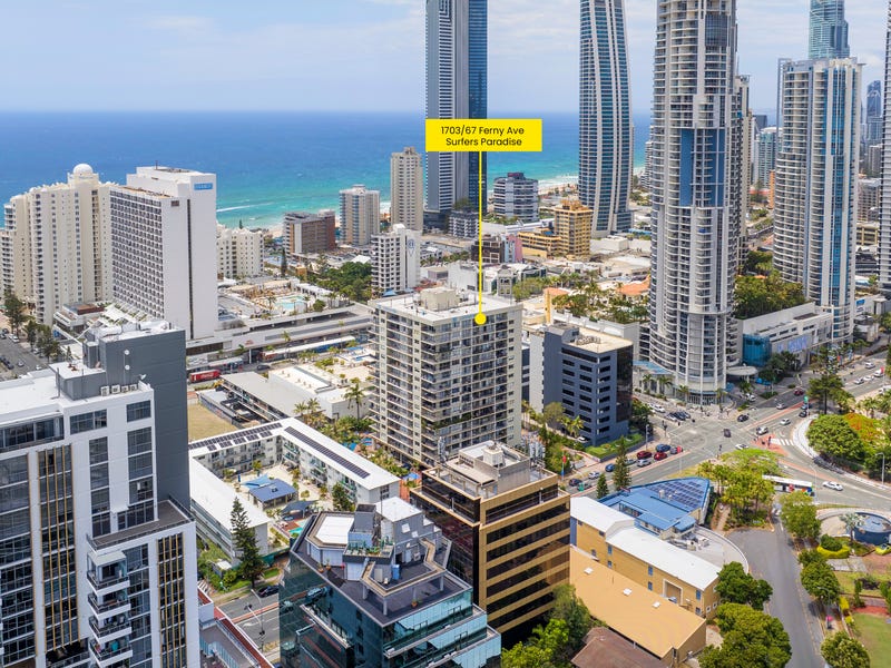 1703 67 Ferny Avenue Surfers Paradise Qld 4217 Property Details