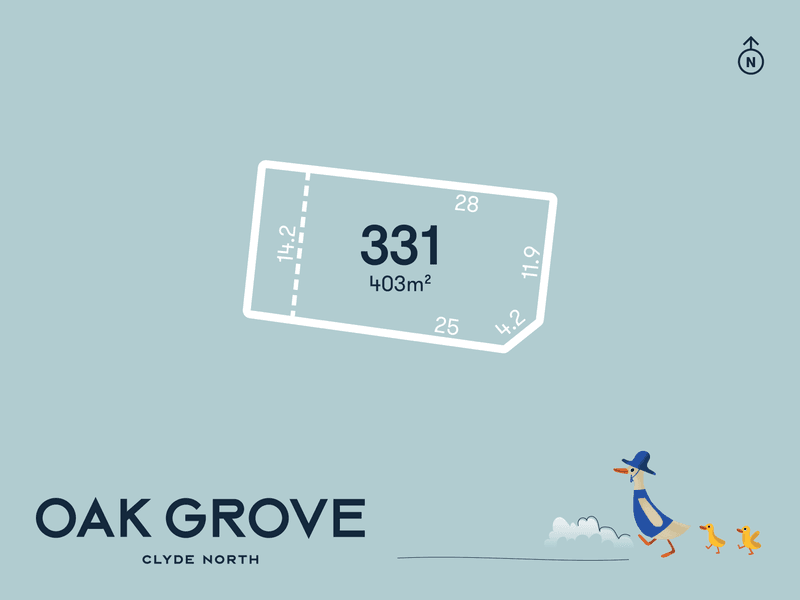 Lot 331, Bargo Road (Oak Grove Estate), Clyde North, Vic 3978