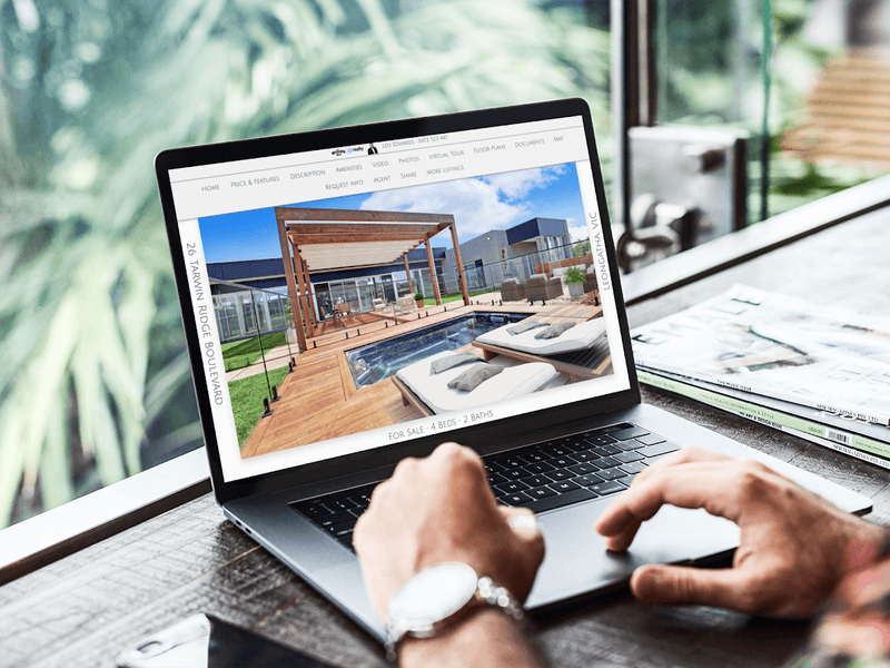 An image showing a property inspector meticulously examining a house, with a tablet displaying financial projections, symbolizing Propely's thorough due diligence process.