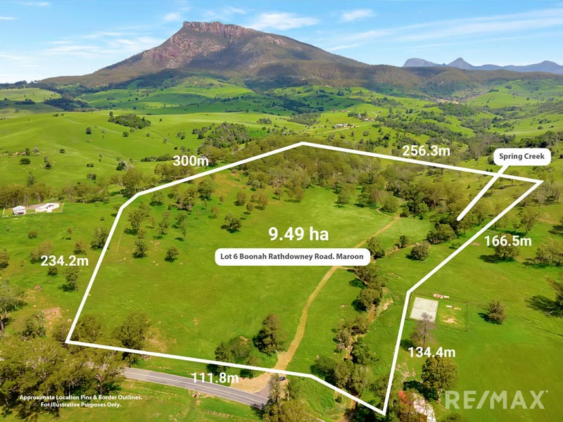 Lot 6 Boonah Rathdowney Rd, Maroon, Qld 4310 Residential Land for