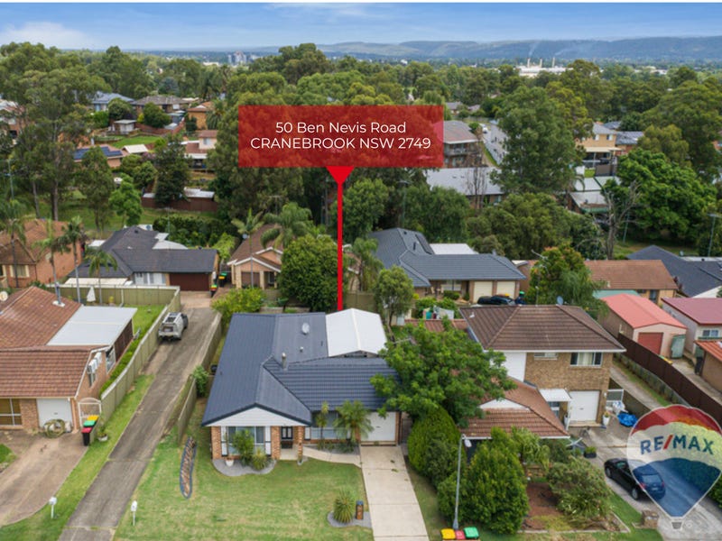 50 BEN NEVIS ROAD, Cranebrook, NSW 2749 Property Details