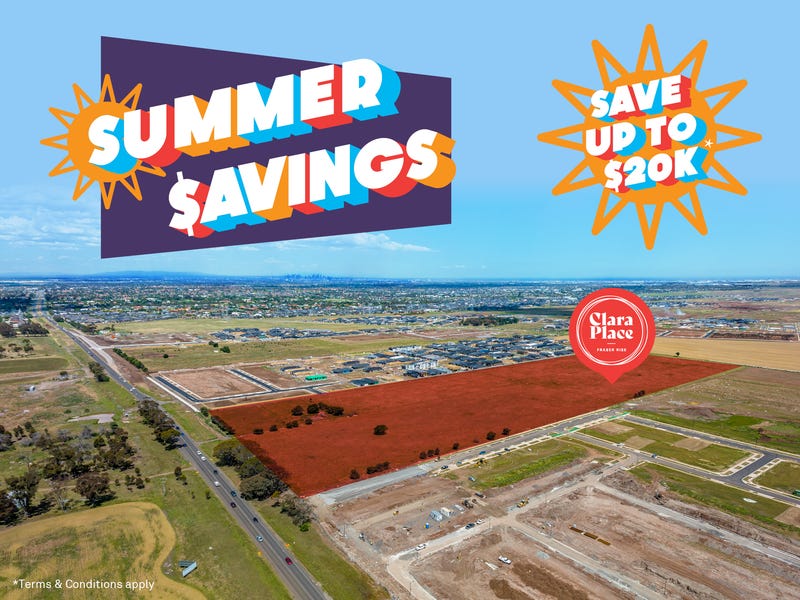 Clara Place Land Estate at 1015 Melton Highway, Fraser Rise