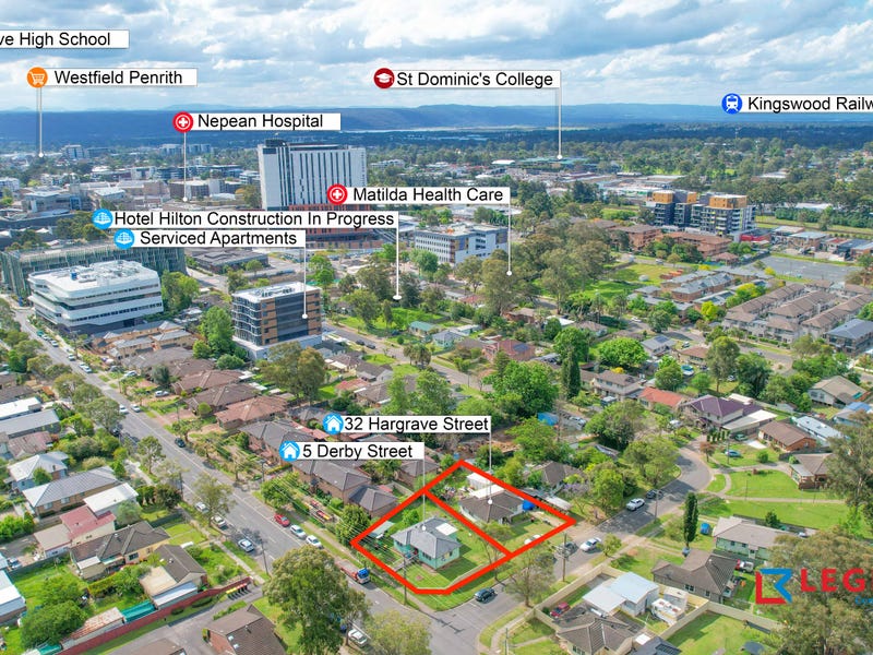 5 Derby St & 32 Hargrave St, Kingswood, NSW 2747 Property Details
