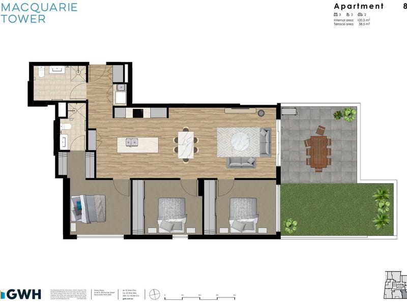 805/46 Dudley Road, Charlestown, NSW 2290 Apartment for Sale