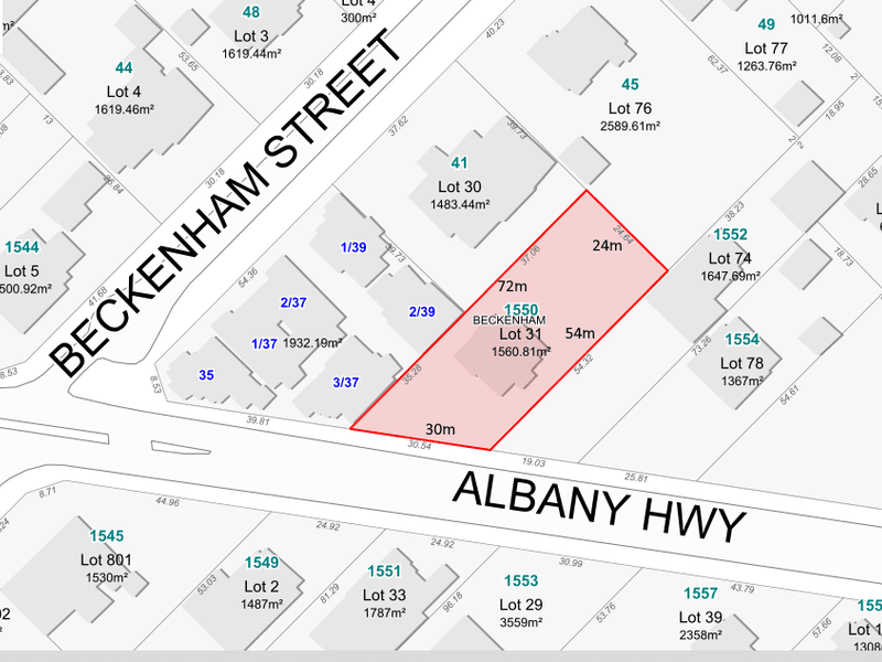 1550 Albany Highway, Beckenham, WA 6107 Property Details