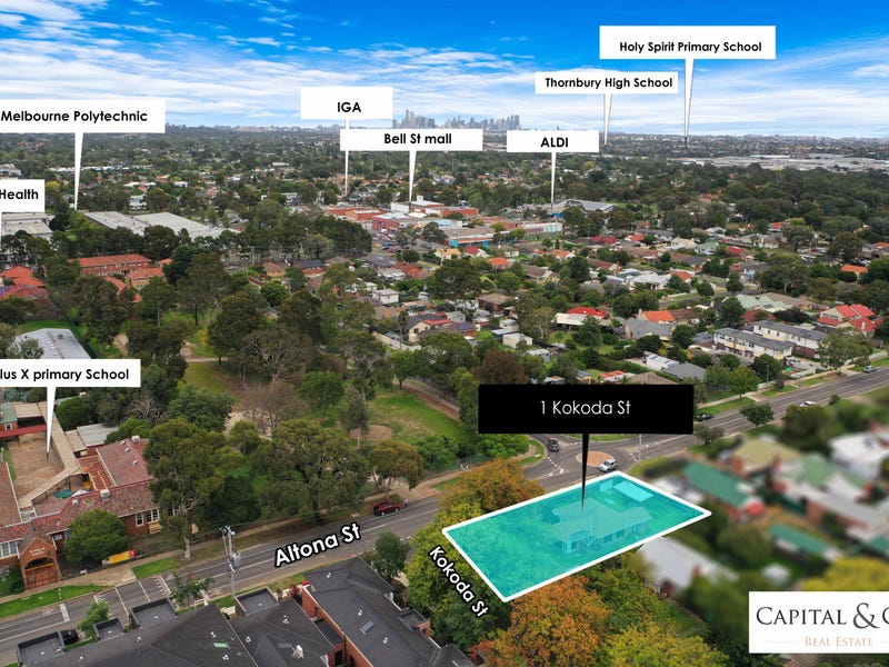 1 Kokoda Street, Heidelberg West, Vic 3081 House for Sale 1 Kokoda Street, Heidelberg West, Vic 3081 House for Sale