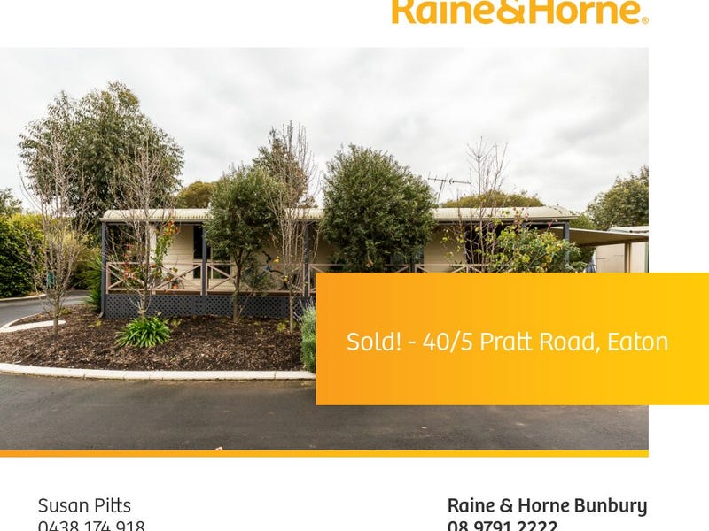 40/5 Pratt Road, Eaton, WA 6232 Property Details