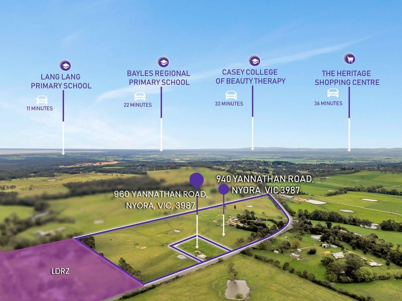 940960 Yannathan Road, Nyora, Vic 3987 Residential Land for Sale