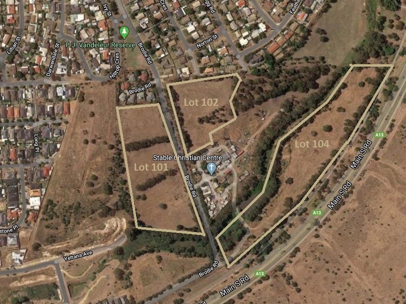 101 Brodie Road Huntfield Heights SA 5163 Residential Land for