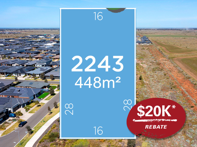 Lot 2243, Horses Street, Cornerstone, Werribee, Vic 3030 Residential